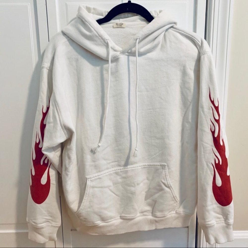 Brandy Melville Flame Hoodie